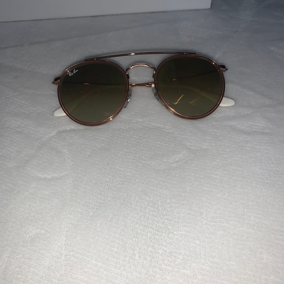 Custom polarized double bridge circle ray bans - Picture 4 of 5